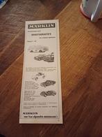 Advertentie van Marklin miniatuurauto s 1969, Verzamelen, Merken en Reclamevoorwerpen, Ophalen of Verzenden