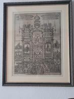 lijsten met litho, Antiek en Kunst, Ophalen of Verzenden