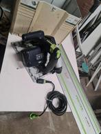 Festool ts55 REBQ-PLUS INVALZAAG in systainer incl liniaal, Ophalen of Verzenden, N.v.t, N.v.t, N.v.t