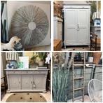 Babykamer biedermeier commode linnenkast meidenkast taupe, Ophalen, Kast, 50 tot 70 cm, Nvt