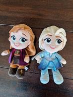 Knuffels 22 cm Anna en Elsa Frozen, Kinderen en Baby's, Speelgoed | Actiefiguren, Ophalen of Verzenden, Zo goed als nieuw