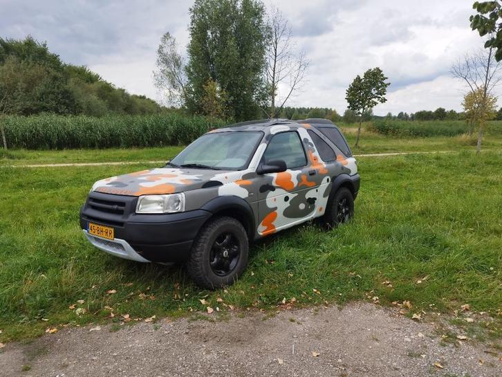Land Rover Freelander diesel, Auto's, Bestelauto's, Bedrijf, 4x4, ABS, Centrale vergrendeling, Elektrische ramen, Open dak, Panoramadak