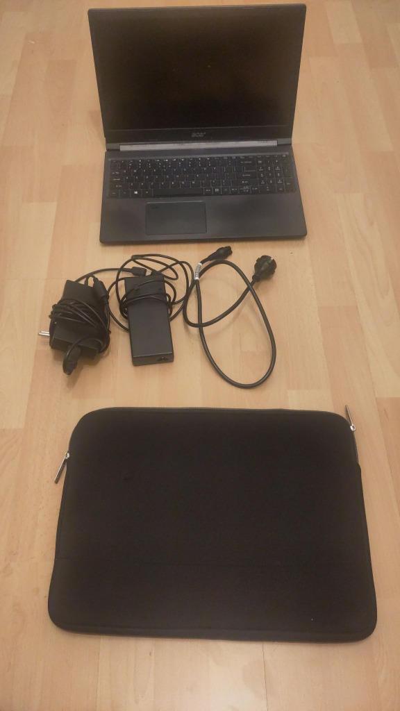 acer aspire 7, Computers en Software, Windows Laptops, Gebruikt, 15 inch, SSD, 2 tot 3 Ghz, 32 GB, Qwerty, Met videokaart, Ophalen of Verzenden
