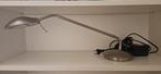 RVS Tafellamp - Bureaulamp, 50 tot 75 cm, Ophalen of Verzenden, Zo goed als nieuw, Metaal