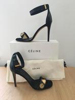 Celine - Sandaaltjes met hak - zwart leer - maat 41, Verzenden, Zwart, Céline, Nieuw
