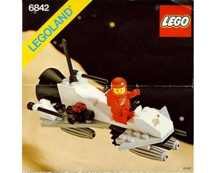 Lego Classic Space Set 6842 - Shuttle Craft, Kinderen en Baby's, Speelgoed | Duplo en Lego, Gebruikt, Lego, Complete set, Verzenden