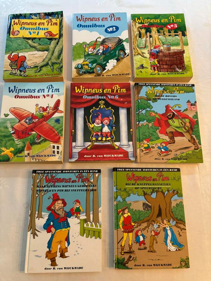 Wipneus en Pim omnibus 1,2,3,4,6 en 3 hardcovers 1,2,3 boek!, Boeken, Kinderboeken | Jeugd | onder 10 jaar, Zo goed als nieuw