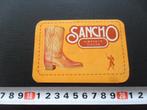 sticker SANCHO western boots, Ophalen, Zo goed als nieuw, Bedrijf of Vereniging
