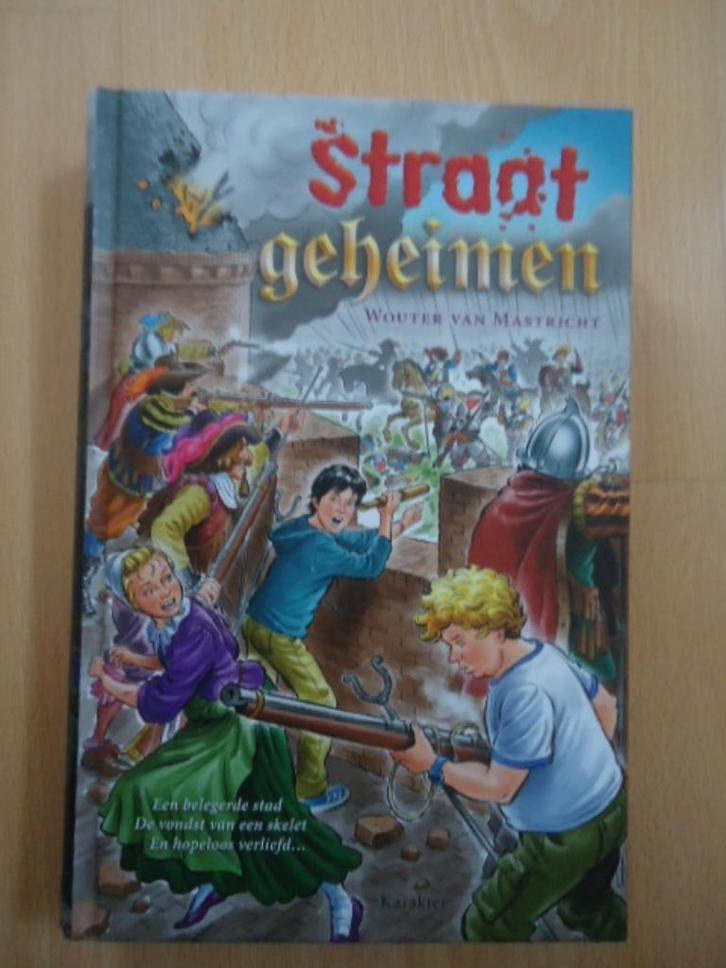 Straatgeheimen, Wouter van Mastricht, Boeken, Kinderboeken | Jeugd | 10 tot 12 jaar, Zo goed als nieuw, Ophalen of Verzenden