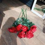 6 Kunst rozen 115 cm hoog, Ophalen, Zo goed als nieuw