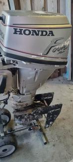 Te koop een 15 pk honda buitenboordmotor 4 takt, Watersport en Boten, Ophalen, 10 tot 30 pk, Zo goed als nieuw, Benzine