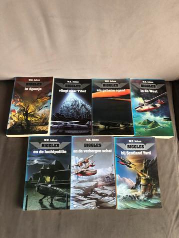 Biggles Boeken Collectie - 7 Delen beschikbaar voor biedingen
