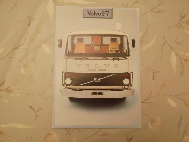 Volvo F7, 1978, Boeken, Auto's | Folders en Tijdschriften, Zo goed als nieuw, Volvo, Verzenden