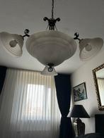 Vintage Lamp jaren '60 - Melkglazen Kelken, Ophalen, 50 tot 75 cm, Vintage, Glas