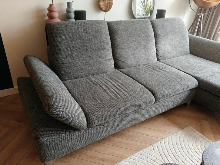 Hele nette hoekbank!, Huis en Inrichting, Banken | Sofa's en Chaises Longues, Zo goed als nieuw, Vierpersoons of meer, 300 cm of meer