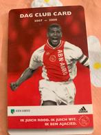 Dag club card ajax vitesse skybox 2007-2008, Verzamelen, Sportartikelen en Voetbal, Ophalen of Verzenden, Zo goed als nieuw, Ajax