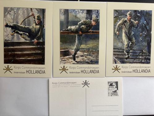 KCT set van 3 ansichtkaarten, Verzamelen, Militaria | Algemeen, Landmacht, Kleding of Schoenen, Nederland, Verzenden