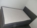 Boxspring 140x200 met matras en hoofdbord, Ophalen