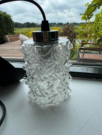 Glazen lamp space age beschikbaar voor biedingen