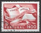 Portugal 1954 - Yvert 808 - Campagne voor opleiding (ST), Postzegels en Munten, Postzegels | Europa | Overig, Ophalen, Gestempeld