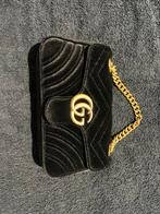 Gucci Velvet Tas - Elegant en Stijlvol, Ophalen, Nieuw, Zwart, Avondtasje