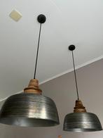 2 hanglampen, Huis en Inrichting, Lampen | Hanglampen, Ophalen, Gebruikt, Hanglamp, 75 cm of meer