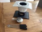 Kaas fondue pan van zwaar gietijzer, Witgoed en Apparatuur, Ophalen of Verzenden, Zo goed als nieuw, Brander