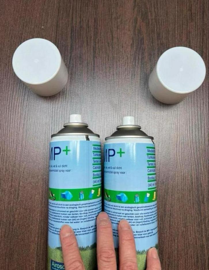 2x MP+ Impregneermiddel Spuitbussen NIEUW, Tuin en Terras, Bestrijdingsmiddelen, Nieuw, Overige soorten, Ophalen of Verzenden