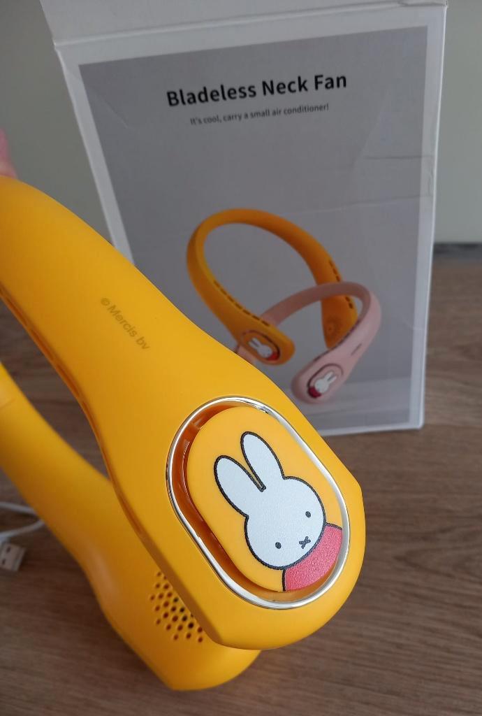 Nijntje oplaadbare nekventilator, Witgoed en Apparatuur, Ventilatoren, Nieuw, Overige, Ophalen of Verzenden