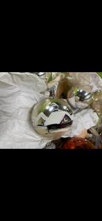 Unieke hele oude beschilderde kerstbal, Diversen, Kerst, Ophalen of Verzenden, Gebruikt