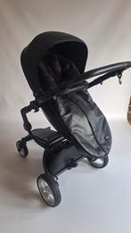 Kinderwagen 3 in 1 Mima Xari all black, Kinderen en Baby's, Kinderwagen, Luchtbanden, Zo goed als nieuw, Ophalen