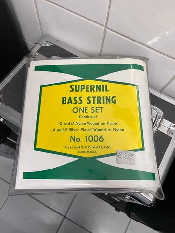 Supernil Contrabas Snaren Set - Nieuw! beschikbaar voor biedingen