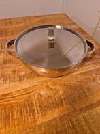 Nette BK pan, Huis en Inrichting, Keuken | Potten en Pannen, Ophalen of Verzenden, Zo goed als nieuw, Rvs, Koekenpan of Braadpan