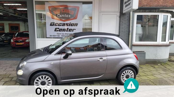 Fiat 500 c cabrio 1.2, Auto's, Fiat, Bedrijf, Te koop, 500C, ABS, Airbags, Airconditioning, Centrale vergrendeling, Cruise Control