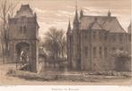 Kasteel te Zuijlen Litho Schipperus ca. 1885, Antiek en Kunst, Ophalen of Verzenden