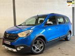 Dacia Lodgy 1.3 TCe Stepway 7p. Navi|Carplay|Cruise|Airco|Ca, Voorwielaandrijving, Stof, Gebruikt, Zwart