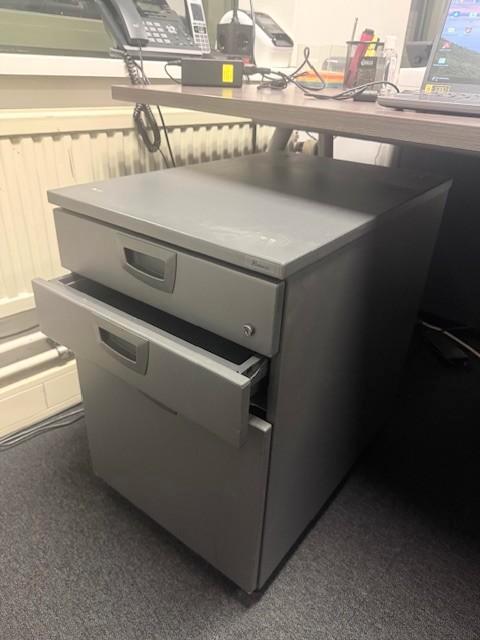 Gebruikte bureauladekast, Huis en Inrichting, Kasten | Computermeubels, Gebruikt, Minder dan 70 cm, Minder dan 70 cm, 40 tot 80 cm