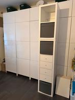 IKEA Kallax kast met bakken en lades, Huis en Inrichting, Ophalen of Verzenden, Gebruikt, 25 tot 50 cm