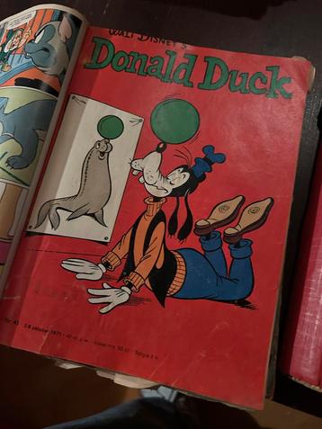 Donald Duck 1971 - Vintage Stripboek beschikbaar voor biedingen