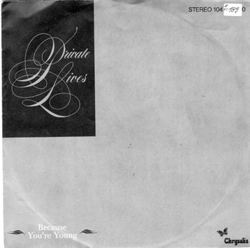 PRIVATE EYES  -  Because you're young beschikbaar voor biedingen