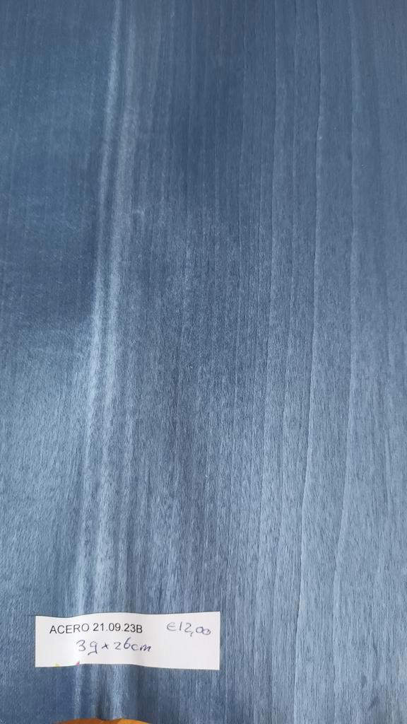 Blauw ingekleurd fineer, Hobby en Vrije tijd, Overige Hobby en Vrije tijd, Nieuw, Ophalen of Verzenden