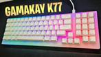 GamaKay K77 gaming keyboard, Computers en Software, Toetsenborden, Bedraad, Nieuw, Gamakay, Ergonomisch