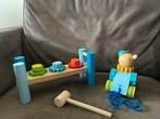 Hamerbank en Trekfiguur Willie Wervelwind, Kinderen en Baby's, Speelgoed | Houten speelgoed, Ophalen, Zo goed als nieuw