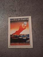 Panini sticker Euro 84 France  Introposter Parijs., Verzenden, Zo goed als nieuw, Sticker