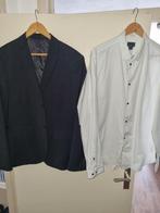 Kostuum zwart L / XL, Ophalen of Verzenden, Zo goed als nieuw, Maat 56/58 (XL), Zwart