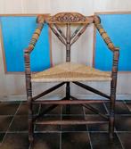 In topstaat, antieke breistoel, hoekstoel, driepootstoel., Antiek en Kunst, Antiek | Meubels | Stoelen en Banken, Ophalen