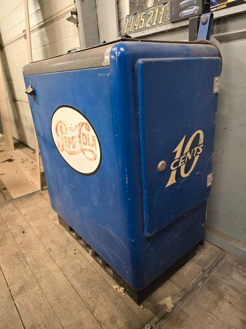 Vintage Pepsi-Cola Koeler - 10 Cent, Antiek en Kunst, Antiek | Overige Antiek, Ophalen of Verzenden