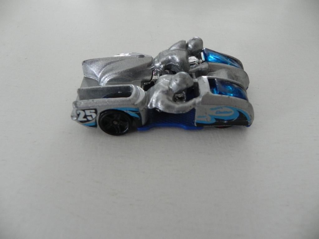 Motor met zijspan Mattel 2015 HotWheels Side Ripper, Hobby en Vrije tijd, Ophalen of Verzenden, Gebruikt, Overige typen, Overige merken