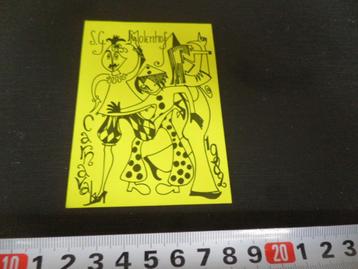 stickers Bladel ??? S.G. Molenhof  Carnaval 1982  DP189 *  beschikbaar voor biedingen