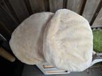2x beige Gourmet katten kussens, Ophalen of Verzenden, Gebruikt, Polyester